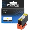 Image de Cartouche compatible Epson 378 (C13T37844010) - Jaune