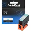 Image de Cartouche compatible Epson 378 (C13T37854010) - Cyan clair