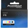 Image de Cartouche compatible Epson 378 (T3781/82/83/84/85/86) - 6 couleurs - Multipack