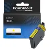 Image de Cartouche compatible Epson 34XL (C13T34744010) - Jaune - Grande capacité