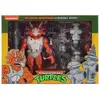 Image de Neca Les Tortues ninja: Triceraton Infantryman & Roadkill Rodney