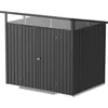 Image de Abri de jardin métal MODERN - 4,45m² - Mono pente - Anthracite