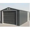 Image de Duramax - Garage en métal grande hauteur 3,50x5,70x2,60m anthracite 19,95 m² - DUAE1220SDPR