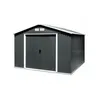 Image de Abri de jardin anthracite en métal Colossus 10x8 7,75 m2 DUAE108PR Duramax