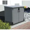 Image de Armoire de rangement Duramax StoreAway 850L pour 2 poubelles - Gris