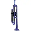 Image de Pbone pTrumpet - Trompette - Bleu, plastique ABS, avec boîtier