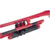 Image de pBoneMusic pTrumpet Red met hoes (Trompettes, Droites), Instrument à vent, Rouge