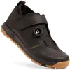 Image de Crankbrothers, Unisexe, Chaussures de cyclisme, Chaussures de trail Mallet, Boa, black/gold/gum, 44.5 (UE) 11 (US) (44.5), Noir, Or
