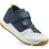 Image de Crankbrothers, Unisexe, Chaussures de cyclisme, Stamp Trail Schuh, Boa, navy/grey/gum, 43 (EU) 9.5 (US) (43), Gris, Bleu