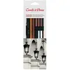 Image de Coffret Esquisse Étude 12 Carrés Couleurs, Crayons Esquisse Et Accessoires - Conté A Paris