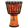 Image de Latin Percussion LP1607om Djembe Orange Marble Djembés