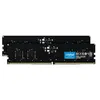 Image de Crucial - DDR5 - kit - 16 Go: 2 x 8 Go - DIMM 288 broches - 5600 MHz / PC5-44800 - CL46 - 1.1 V - mémoire sans tampon - on-die ECC - noir