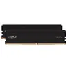 Image de Crucial - DDR5 - kit - 96 Go: 2 x 48 Go - DIMM 288 broches - 5600 MHz / PC5-44800 - CL46 - 1.1 V - mémoire sans tampon - on-die ECC - noir