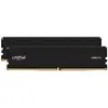 Image de Crucial Pro (2 x 24 Go, 6000 MHz, RAM DDR5, U-DIMM), Mémoire vive, Noir