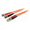 Image de StarTech .com 3m Fiber Optic Cable - Multimode Duplex 62.5/125 - LSZH - OM1 - LC to ST Cat6 Patch... (3 m), Câble réseau