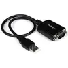 Image de StarTech .com USB to Serial RS232 Adapter Cable w/ COM Retention - USB Serial Adapter - Seriel ad... (0.42 m), Câble d'interface