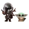 Image de Figurine Hot Toys COSB741 - Star Wars : The Mandalorian - The Mandalorian & Grogu