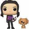 Image de Figurine Hot Toys COSB913 - Marvel Comics - Hawkeye - Kate Bishop & Lucky