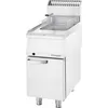 Image de Friteuse à Gaz 17 L 15 kW - G20 ou G30 - Stalgast - - Gaz butane / propane 400x700x850mm