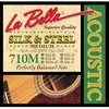 Image de Labella 710M - Jeu de cordes guitare acoustique Silk&Steel - Médium 12-56