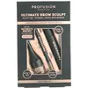Image de Profusion, Poudre pour sourcils, Set Cosmetics : Ultimate Brow Sculpt, gel à sourcils, Soft Brown, 1,8 g + Ultimate Brow (Soft Brown)