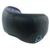 Image de Whitebla®Écouteurs stéréo sans fil masque de sommeil doux yeux de sommeil Casque Musique W189