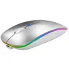 Image de Souris gradation sans fil bluetooth double mode argent