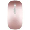 Image de Souris de jeu USB optique sans fil 2.4GHz silencieuse rechargeable 1600DPI pour PC-Rose Gold