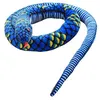 Image de Peluche Gros boa constrictor Doux pour Prank 113 pouces-Bleu