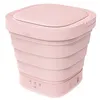 Image de Machine à laver Mini Pliable Type de canon Portable pour les voyages / dortoirs-Rose
