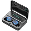 Image de Écouteur Bluetooth Sans fil Stéréo In-ear avec boîtier de charge-Noir
