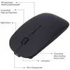 Image de Slim 4 bottons Maté silencieux Souris Souris rechargeable sans fil Bluetooth pour ordinateur portable_onaeatza114