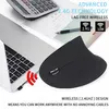 Image de Ergonomique verticale 2.4G sans fil main gauche optique 1600dpi 6D Gaming Mouse_onaeatza132