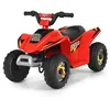 Image de Quad buggy electrique pour enfant 6 v 4,5 km-h max voiture pour enfants de 3 ans+ rouge
