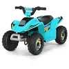 Image de Quad buggy electrique pour enfant 6 v 4,5 km-h max voiture pour enfants de 3 ans+ bleu