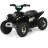 Image de CostwayQuad Buggy Electrique pour Enfant 6 V 4,5 Km-H MAX Voiture pour Enfants de 3 Ans+ Noir