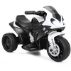 Image de CostwayMoto Electrique pour Enfants à 3 Roues avec Phare Lumineux Musiques 6 V / 4Ah 2,5 Km/h pour Garçons et Filles 18-36 Mois Noir
