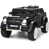 Image de voiture eléctrique giantex 12 V pour enfants BMW G650-S avec lumières LED, télécommande parentale de 3 à 8 ans noir