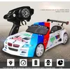 Image de 01:10 70 kmh RC voiture 4 roues motrices Double batterie haute puissance LED phares de course de camions