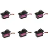 Image de 6PCS MG90S Micro Metal Gear 9g Servo pour RC Avion Hélicoptère Bateau Voiture 4.8V- 6V