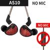 Image de KZ AS10 5BA HiFi stéréo In-Ear haute résolution écouteurs intra-auriculaires