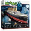 Image de Wrebbit 3D Titanic (440 pièces)