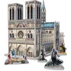 Image de Puzzle 3D Assassin's Creed Notre Dame 860 Pièces Multicolore