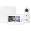 Image de Babyphone vidéo Angelcare avec détécteur de mouvements AC25 Blanc