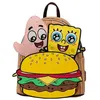 Image de Petit Sac A Dos Loungefly - Bob L Eponge - Crabby Patty