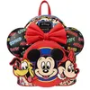 Image de Petit Sac à dos scolaire Funko Loungefly Disney Mickey and Friends Classic Ear Holder Combo