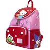 Image de Loungefly, Sac + cartable maternelle, Sanrio by sac à dos Mini Hello Kitty & Friends Color Block