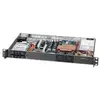 Image de Supermicro SC510 T-203B - Montable sur rack 1U - micro ATX - SATA/SAS - hot-swap 200 watt - noir