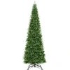 Image de CostwayArbre de Noël Artificiel Pré-éclairé de 360 cm de Haut avec 2517 Pointes de Branches en PVC PE 800 Lumières LED Blanc Chaud