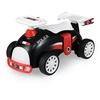 Image de CostwayVoiture à Roulettes pour Enfants Jouet Glissant Pied à Sol avec Musique & Rangement Sous le Siège Voiture Sit pour 19-36 Mois Police Rouge